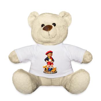 Belgische Manneken Pis - Teddy - Weiß - Vorne