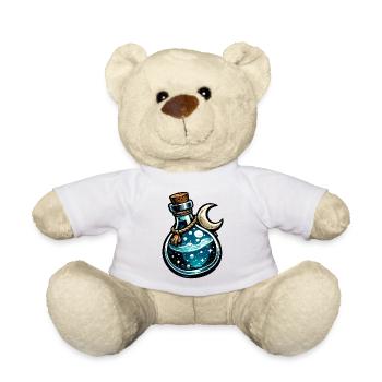 Mondtrank Flaschenzauber - Teddy - Weiß - Vorne