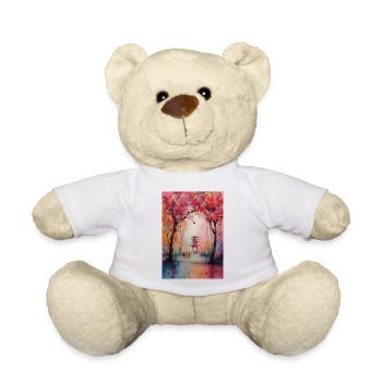 Herbstpagode in Blüte - Teddy - Weiß - Vorne