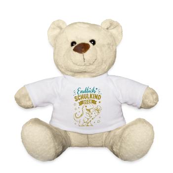 Endlich Schulkind 2026 - Teddy - Weiß - Vorne