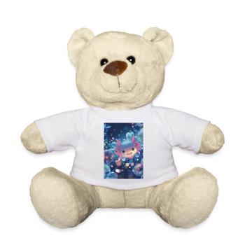 Axolotl Abyssal Fairy Fish - Teddy Bear - white - Front