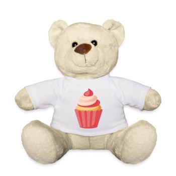 cupcake - Teddy Bear - white - Front