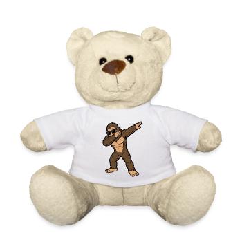 Bigfoot Dab Sunglasses - Teddy Bear - white - Front