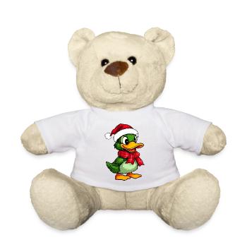 Weihnachten Entchen - Teddy - Weiß - Vorne