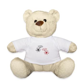 I lost an electron - Nounours - blanc - Devant