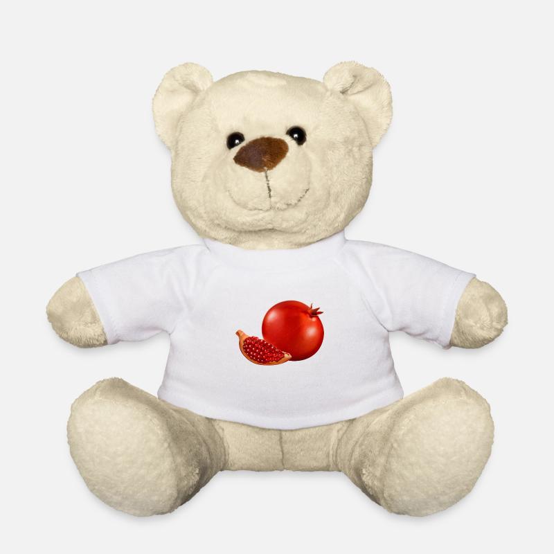 Granatapfel - Teddy - Weiß
