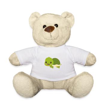 turtle - Teddy Bear - white - Front