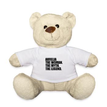 Woman Mythos Legende Name Aurelia - Teddy - Weiß - Vorne