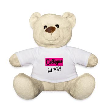 COLLEAGUE - Teddy Bear - white - Front