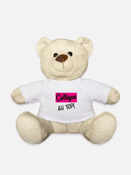 COLLEGUE - Nounours - blanc