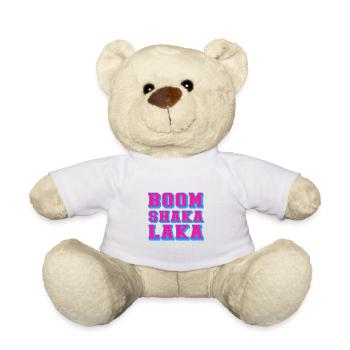 boom shaka laka - Teddy - Weiß - Vorne