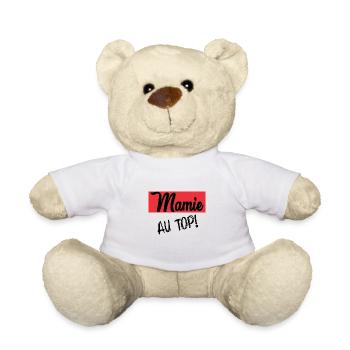 MAMIE. GRAND-MERE. FÊTE DES MÈRES - Nounours - blanc - Devant