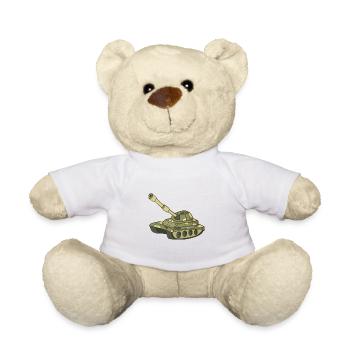 Panzer - Teddy - Weiß - Vorne