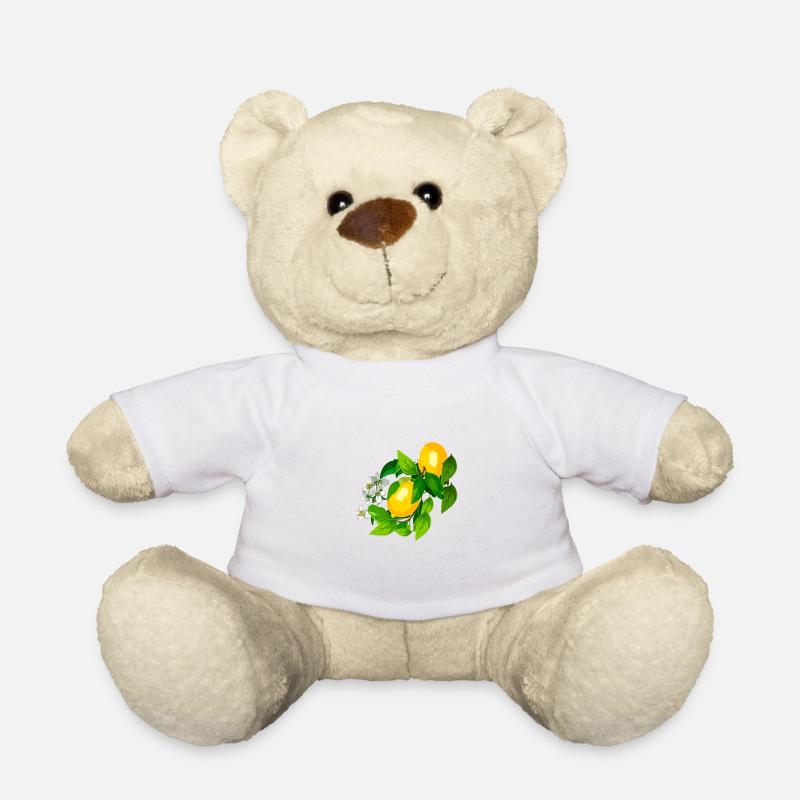 zitrone,amalfi,blüte,illustration, malerei - Teddy - Weiß