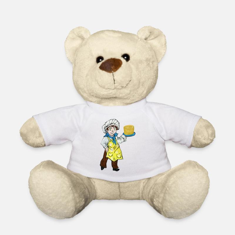 crêpier kerze mann crèpe krepe crepe - Teddy - Weiß