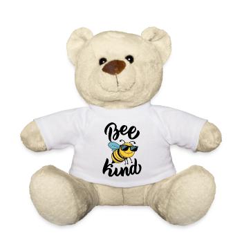 Lustige Biene Spruch Bee Kind - Teddy - Weiß - Vorne