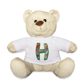 e 7 buchstabe h - Teddy - Weiß - Vorne