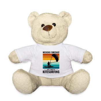 Kitesurf Kiteboard Kiteboarder Kitesurf - Nounours - blanc - Devant