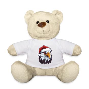 Adler Porträt Weihnachten - Teddy - Weiß - Vorne
