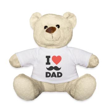 I love my Dad - Nounours - blanc - Devant
