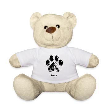 Dog's Paw - Dogs - Teddy Bear - white - Front