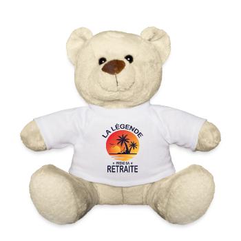 La Légende Prend Sa Retraite - Nounours - blanc - Devant