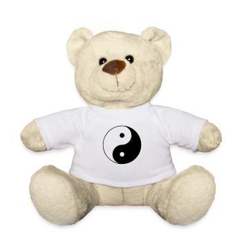 Ying Yang - Teddy - Weiß - Vorne