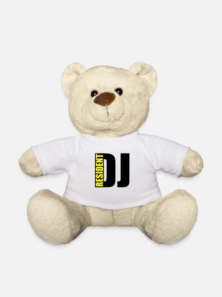 resident DJ - Nounours - blanc
