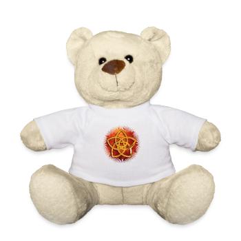 Venusblume - Teddy Bear - white - Front