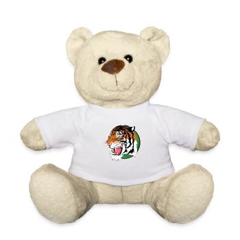 Lion Tiger Leopard prédateur - Nounours - blanc - Devant