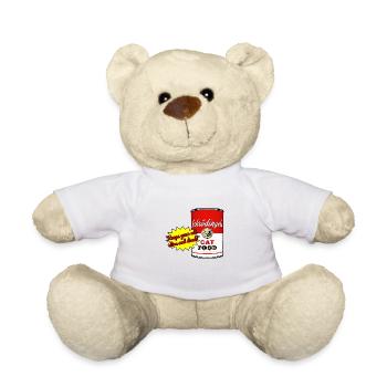 Schrödingers Katzenfutter - Teddy - Weiß - Vorne