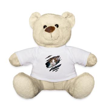 Shorthair oriental en moi - Nounours - blanc - Devant