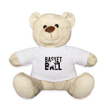 Basketball - Teddy Bear - white - Front