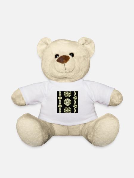 Abstraktion - Teddy - Weiß