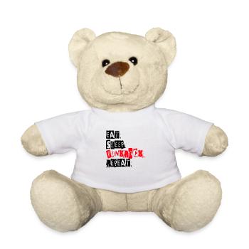 Punk Rock Punk Rock Music Festival Gift - Teddy Bear - white - Front