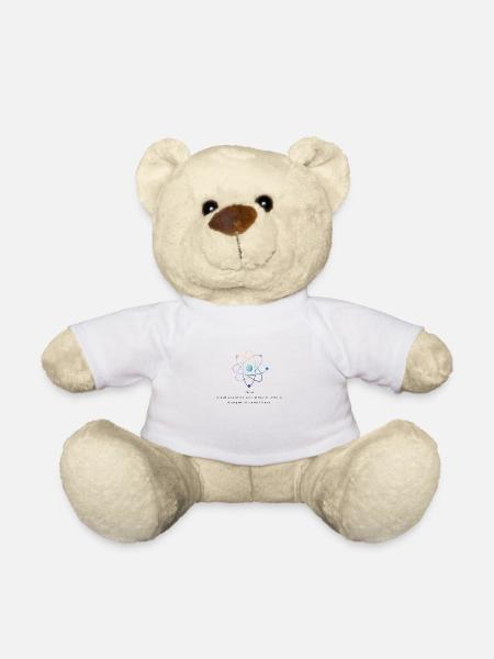 atom - Teddy Bear - white