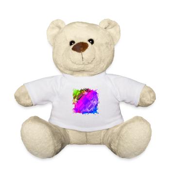 Hip Hop Rap DJ - Nounours - blanc - Devant