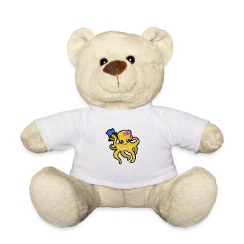 Baby Cute Kraken - Nounours - blanc - Devant