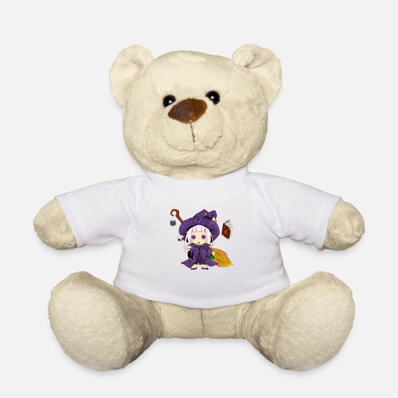 witch - Teddy Bear - white