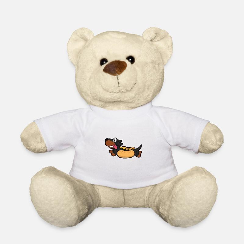 HotDog Hund - Teddy - Weiß