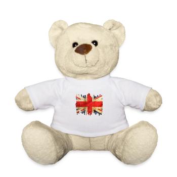 Angleterre - Nounours - blanc - Devant