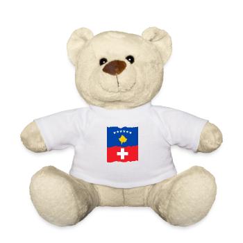 Kosovo Suisse - Nounours - blanc - Devant