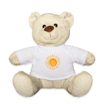 Soleil d'été - Nounours - blanc - Devant