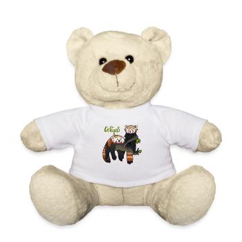 Les amis - Nounours - blanc - Devant