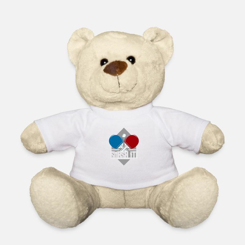 Table tennis table Smash - Teddy Bear - white