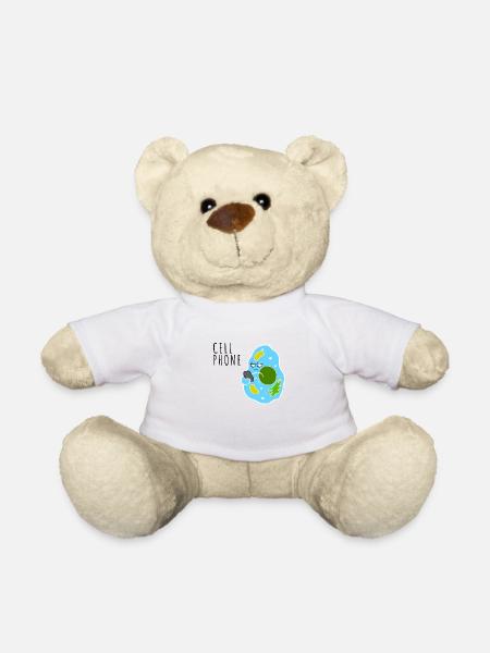 Téléphone portable - Nounours - blanc