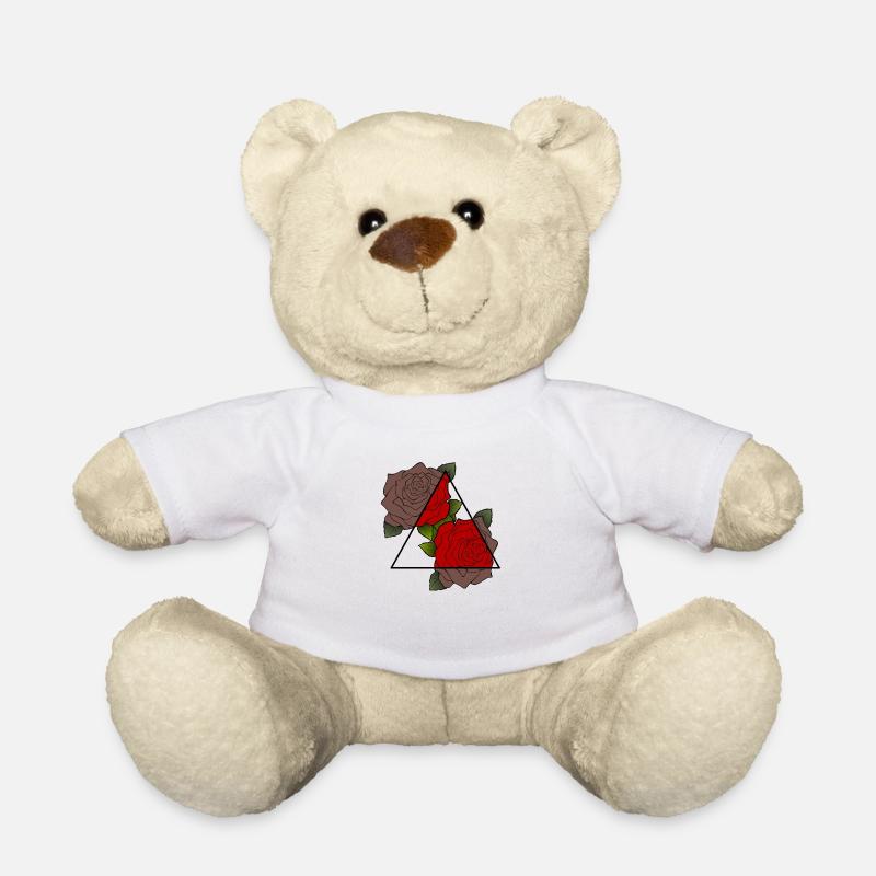 Rosen - Teddy - Weiß