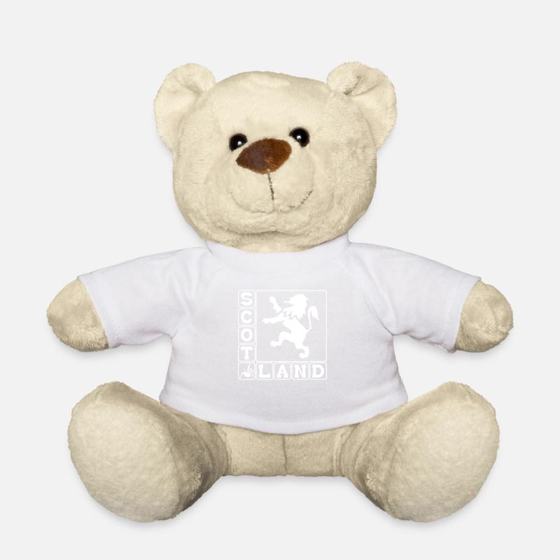 Scotland 1 vector - Teddy - Weiß