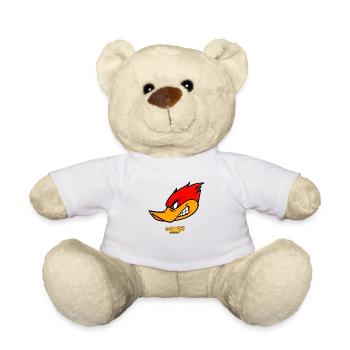 lustiges Design - Teddy - Weiß - Vorne