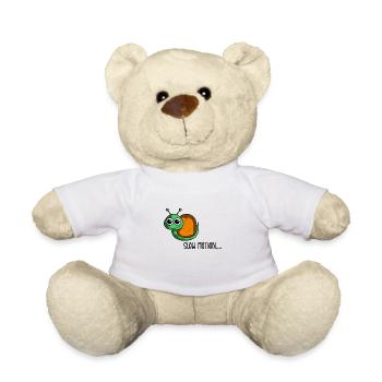 Ralenti Slug Planet Snails Animal - Nounours - blanc - Devant